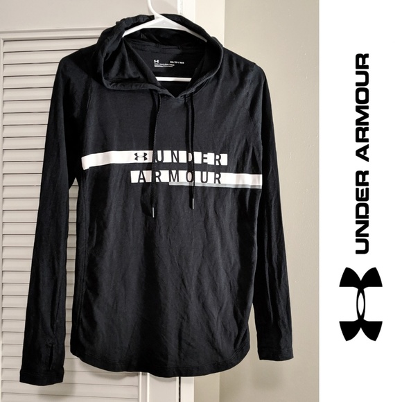 Under Armour Tops - Under Armour Lightweight Hoodie with Thumb Holes